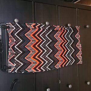 2b bebe Printed Cttn/Spn Midi Skirt